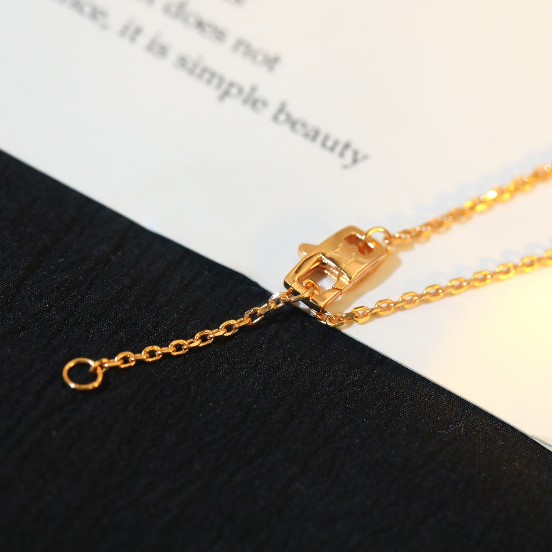 [Solara Jewelry ]STAR AND SUN DIAMOND PINK GOLD NECKLACE