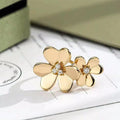 [Solara Schmuck ]GOLD-DIAMANTENRING KLEEBÜTTENKOSMOS