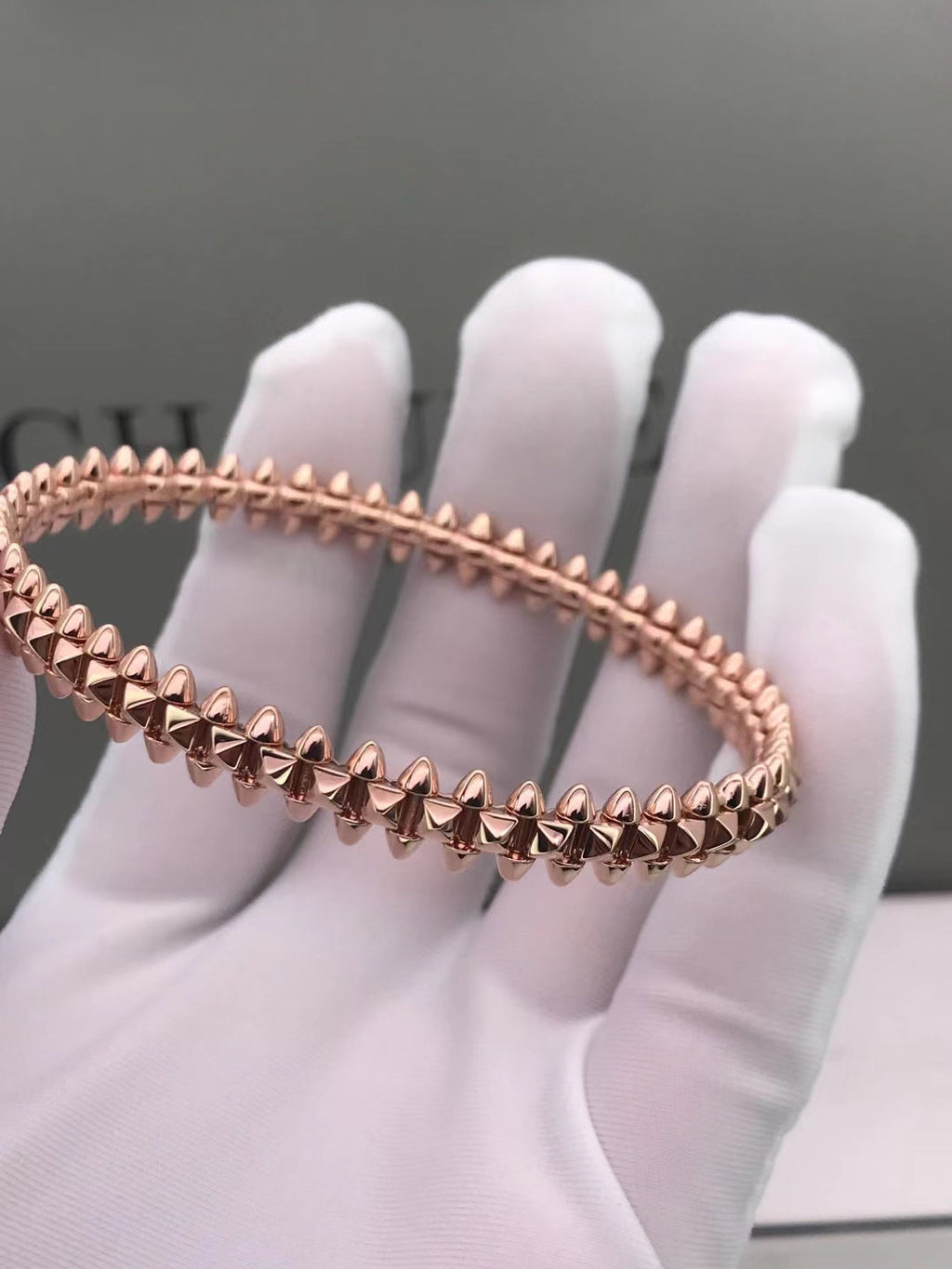 [Solara Jewelry ]CLASH PINK GOLD BRACELET