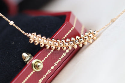 [Solara Jewelry ]CLASH ROSÉGOLD-HALSKETTE