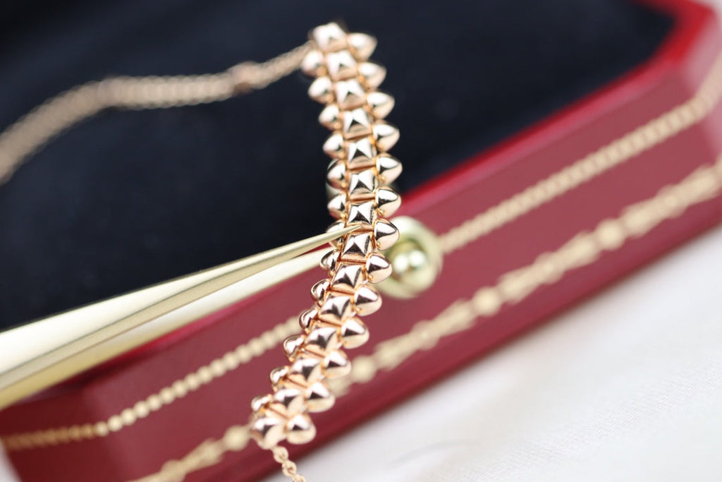 [Solara Jewelry ]CLASH PINK GOLD NECKLACE
