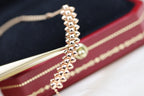 [Solara Jewelry ]CLASH PINK GOLD NECKLACE