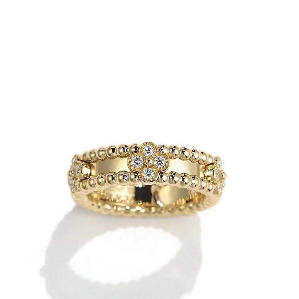 [Solara Jewelry ]ペルレ ゴールド ダイヤモンド リング