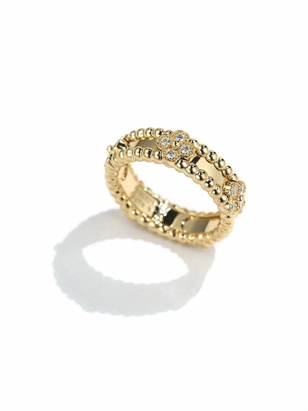 [Solara Jewelry ]ペルレ ゴールド ダイヤモンド リング