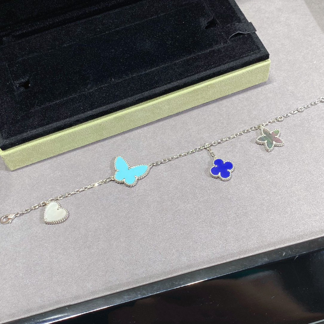[Solara Jewelry ]LUCKY SPRING SILVER BRACELET 4モチーフ