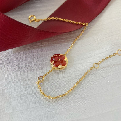 [ソララジュエリー ]サンペンダント カーネリアンブレスレット
