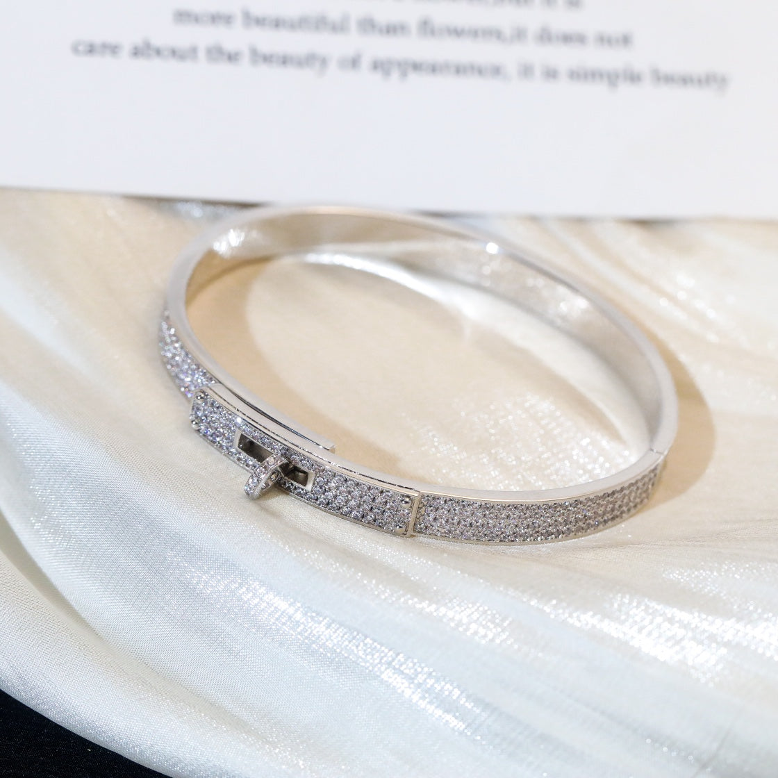 [Solara Schmuck ]KELLY ARMBAND MIT DIAMANTPAVÉ