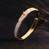 [Solara Jewelry ]KELLY BRACELET DIAMOND PAVED