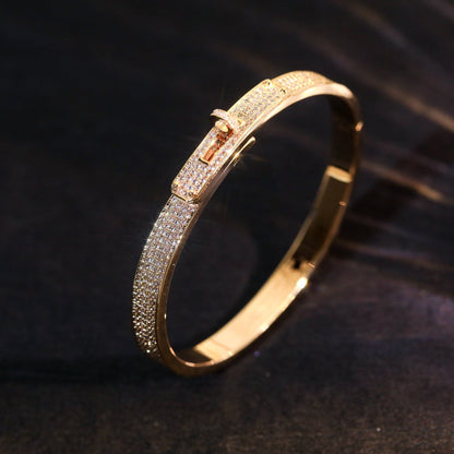 [Solara Schmuck ]KELLY ARMBAND MIT DIAMANTPAVÉ