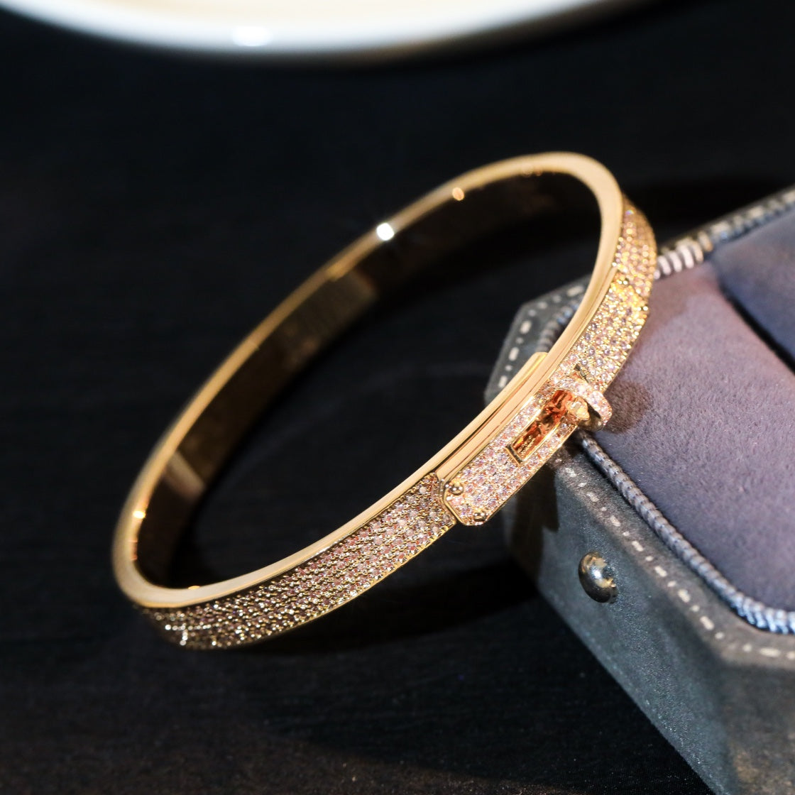 [Solara Schmuck ]KELLY ARMBAND MIT DIAMANTPAVÉ