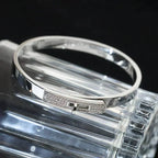 [Solara Jewelry ]KELLY SILBER DIAMANT ARMREIF
