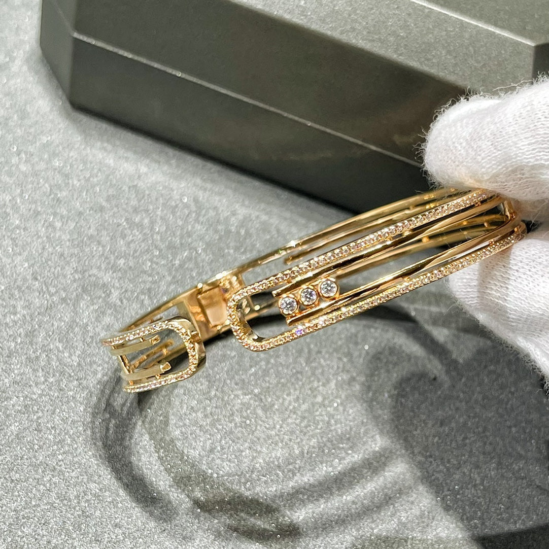 [Solara jewelry]10周年記念パヴェダイヤモンドブレスレット
