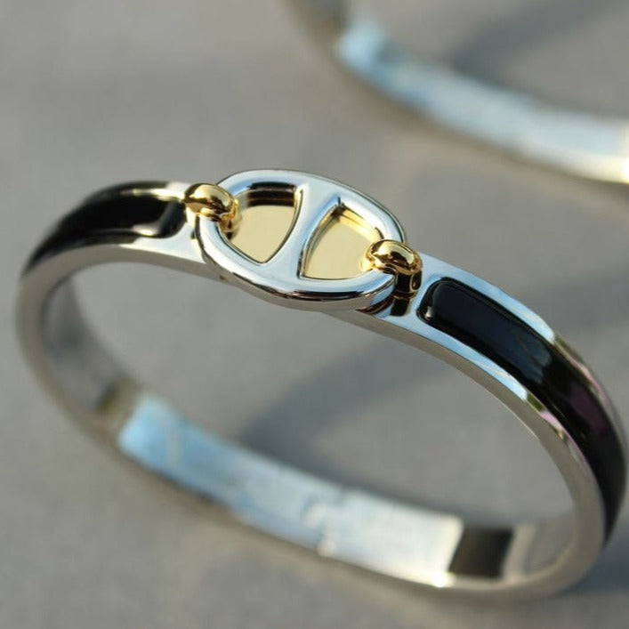 [Solara Jewelry ]CLIC CHAINE SILBERARMREIF
