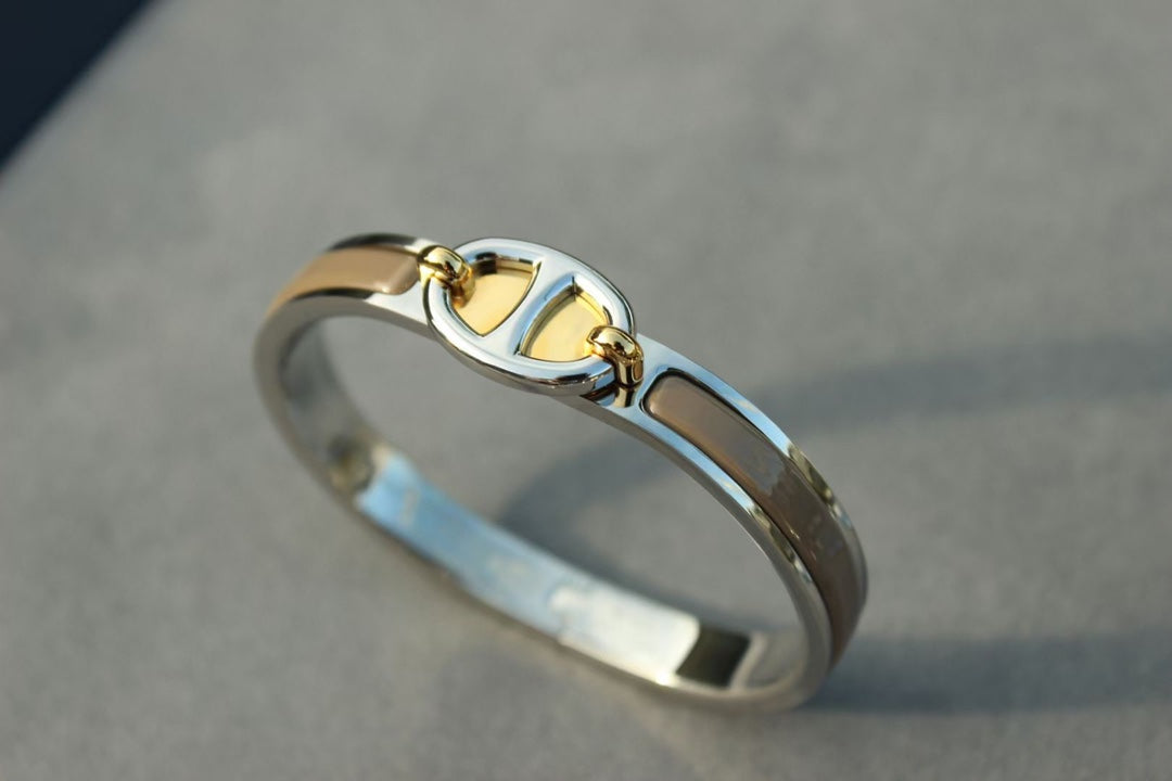 [Solara Jewelry ]CLIC CHAINE SILBERARMREIF