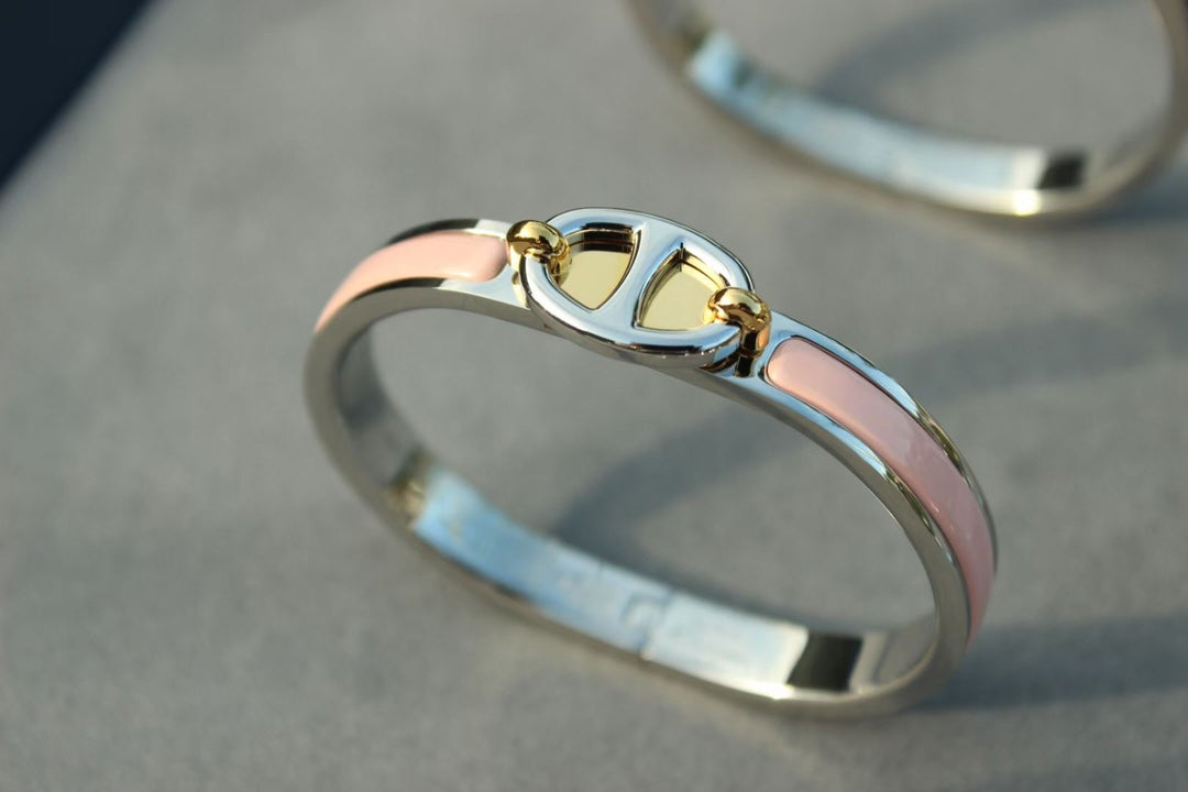 [Solara Jewelry ]CLIC CHAINE SILVER BRACELET