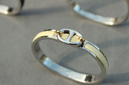 [Solara Jewelry ]CLIC CHAINE SILBERARMREIF