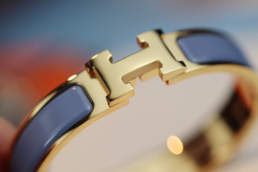 [Solara Jewelry ]H BRACELET 12MM BLUE GRAY