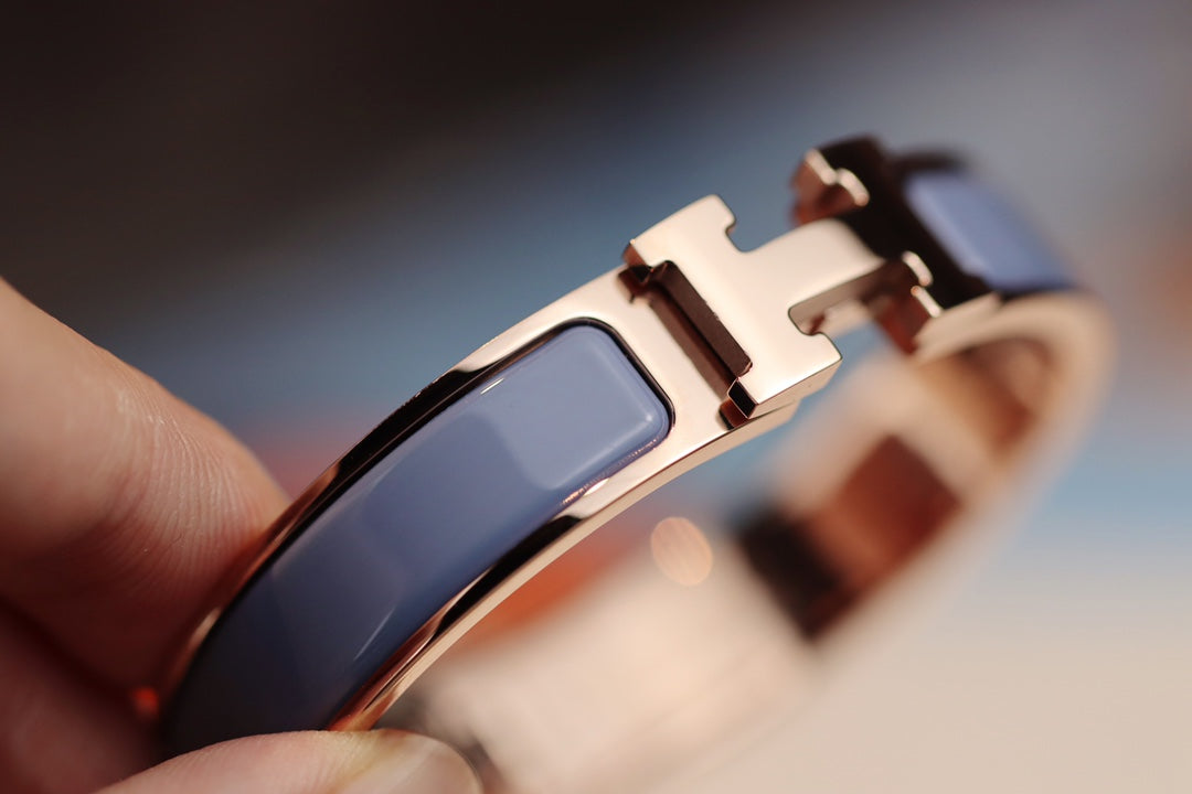 [Solara Jewelry ]H BRACELET 12MM BLUE GRAY