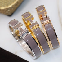 [Solara Jewelry ]H BRACELET 12MM BROWN