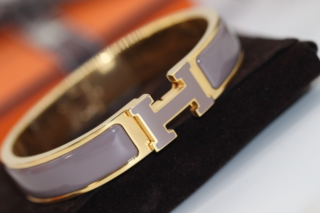 [Solara Jewelry ]H BRACELET 12MM BROWN