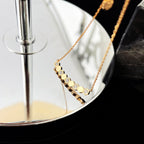 [Solara Jewelry ]BEE MY LOVE DIAMOND NECKLACE
