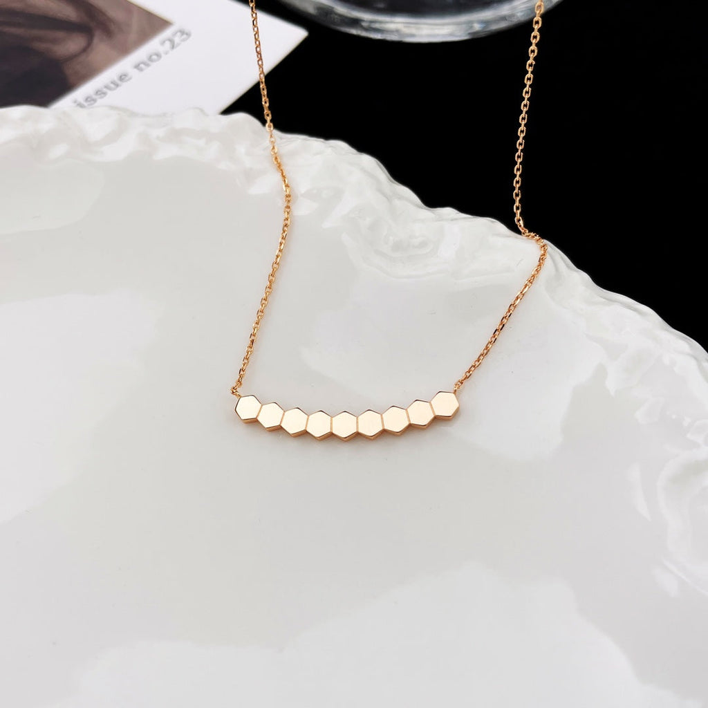 [Solara Jewelry ]BEE MY LOVE DIAMOND NECKLACE