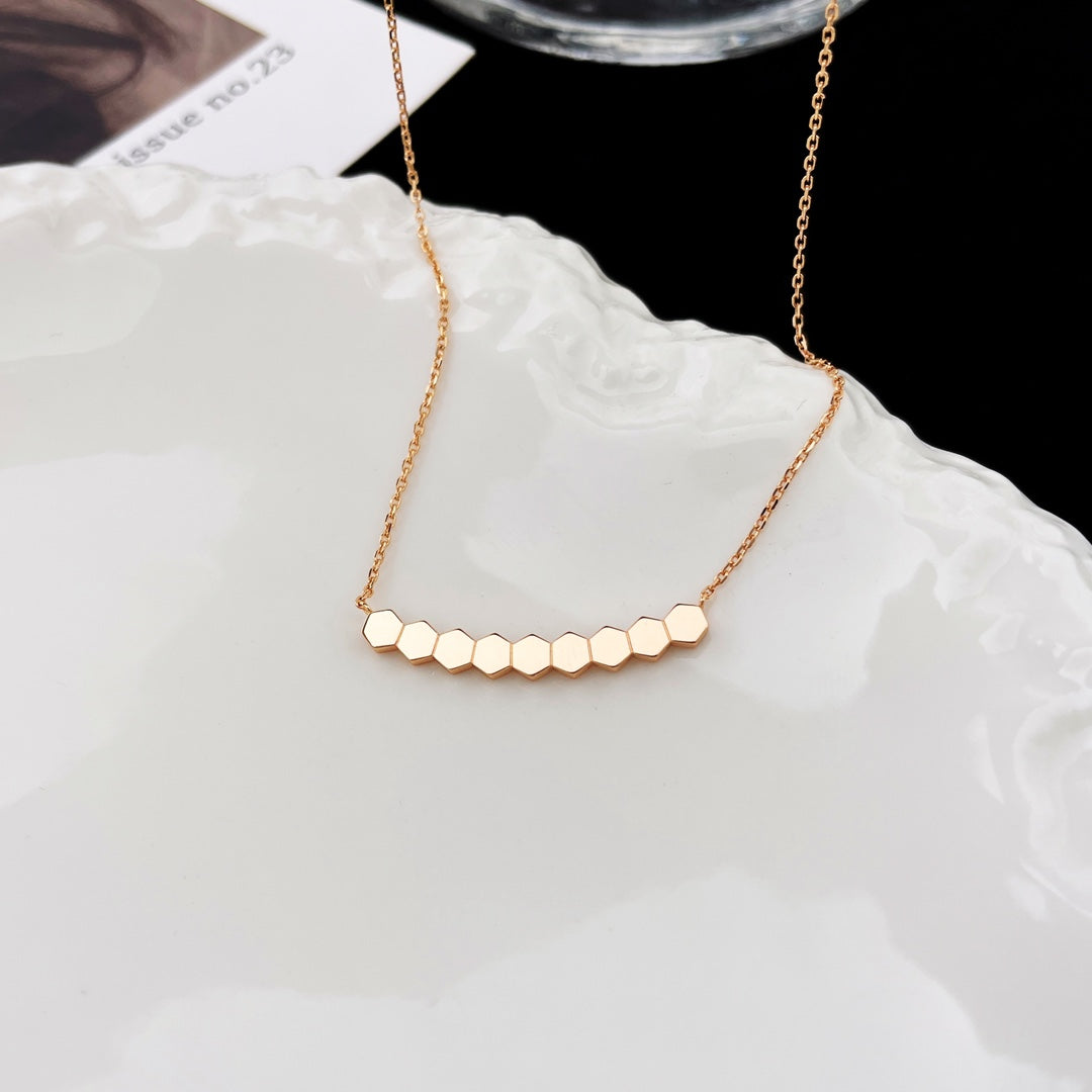 [Solara Jewelry ]BEE MY LOVE DIAMOND NECKLACE