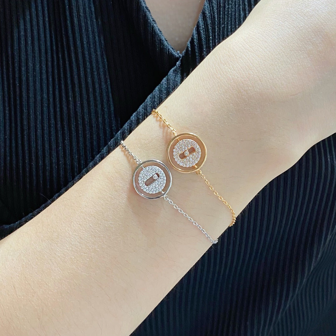[Solara jewelry]ラッキー ムーブ ダイヤモンド パヴェ ブレスレット