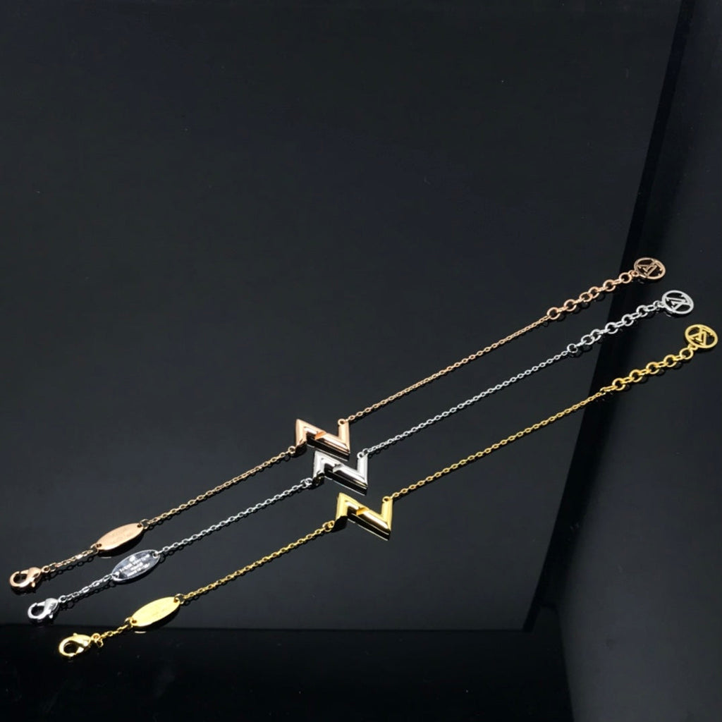 [Solara Jewelry ]VOLT LV ロゴブレスレット