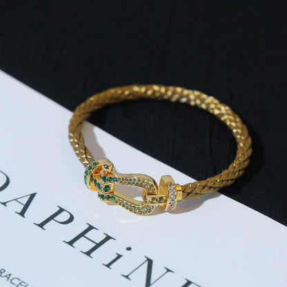 [Solara Jewelry ]FORCE 10 GOLD GRÜN DIAMANT GEPLASTERTRT