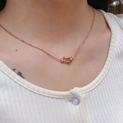 [Solara Jewelry ]FORCE 10 ROSÉGOLD-DIAMANTKETTE