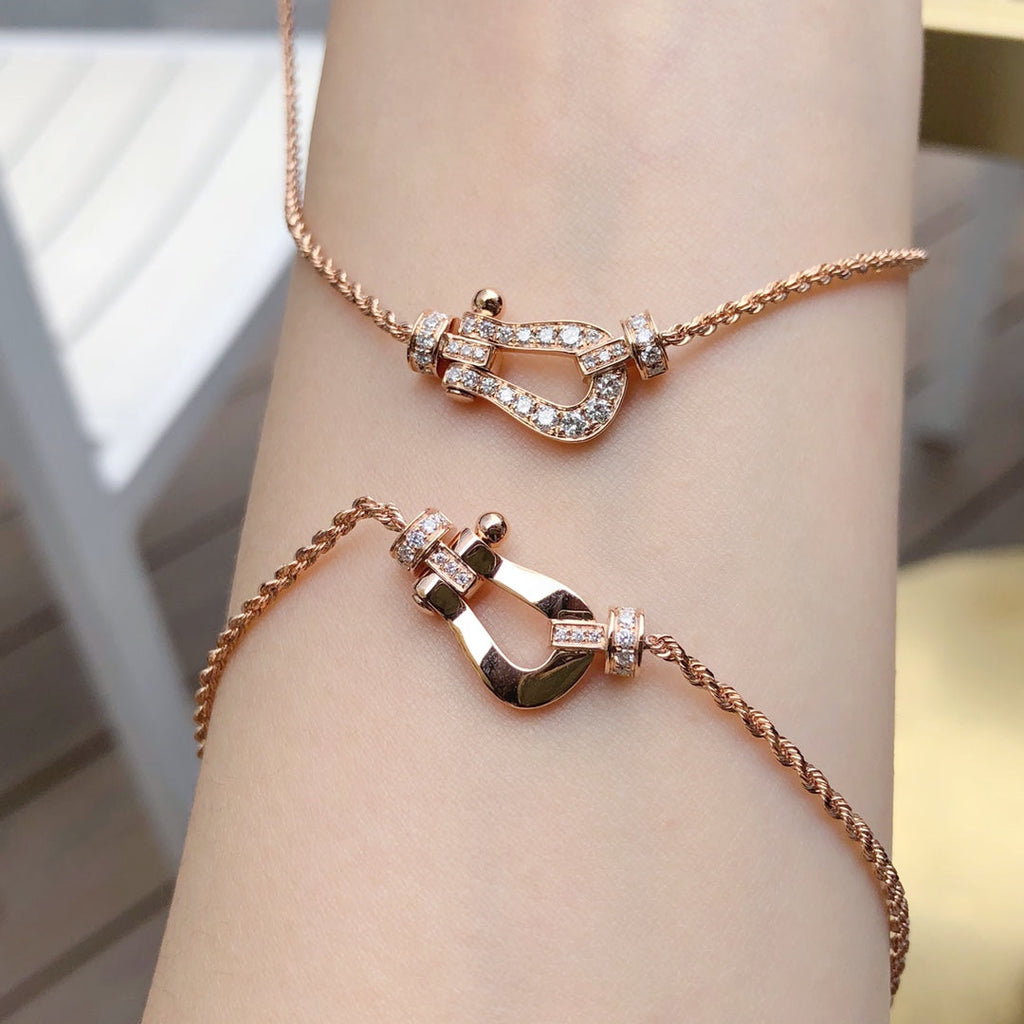 [Solara Jewelry ]FORCE 10 ROSÉGOLD-DIAMANTKETTE
