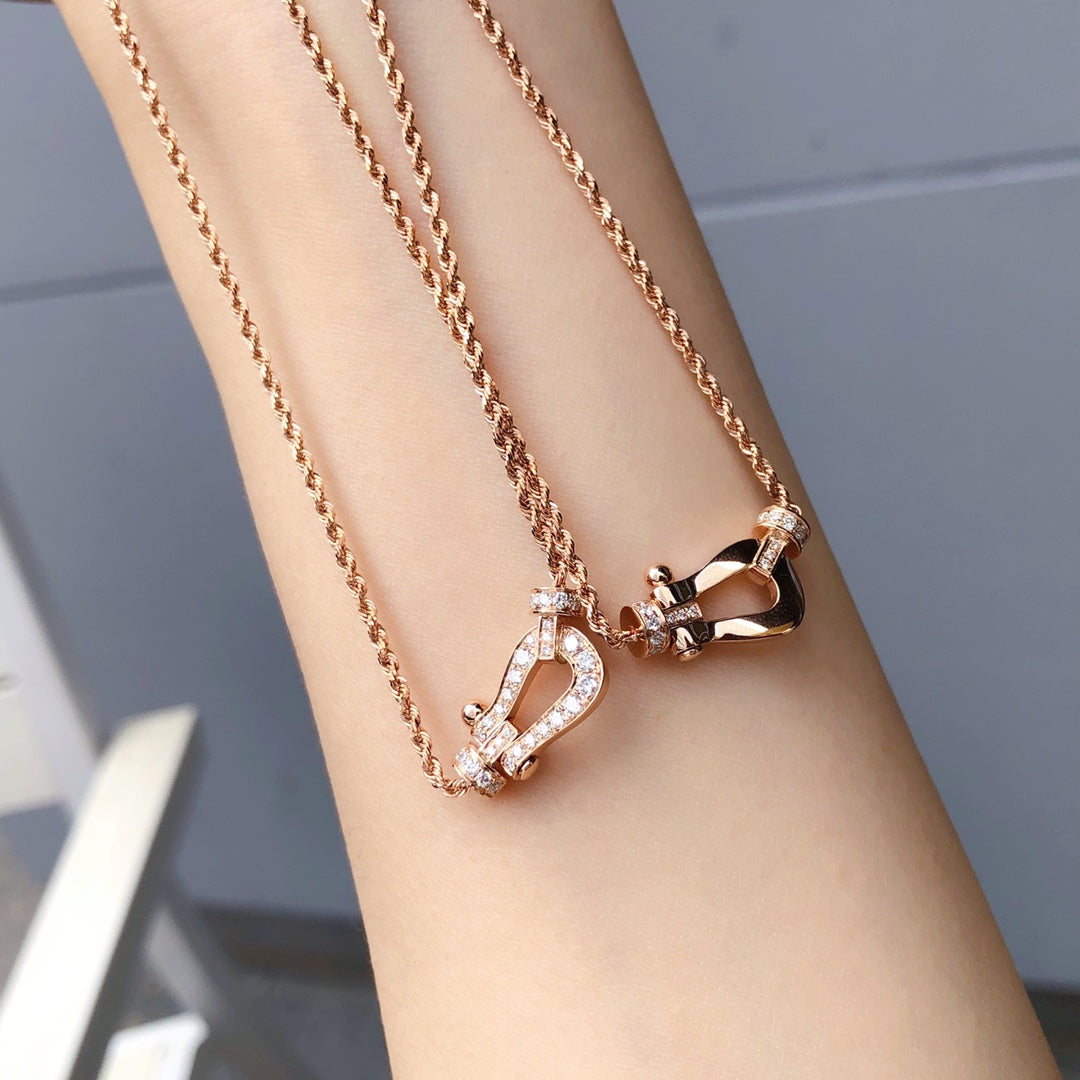 [Solara Jewelry ]FORCE 10 ROSÉGOLD-DIAMANTKETTE