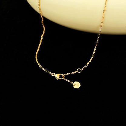 [Solara Jewelry ]BEE MINI PEDANT DIAMOND NECKLACE