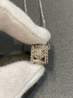 [Solara Jewelry] ペルレ ペンダント シルバー ダイヤモンド ネックレス