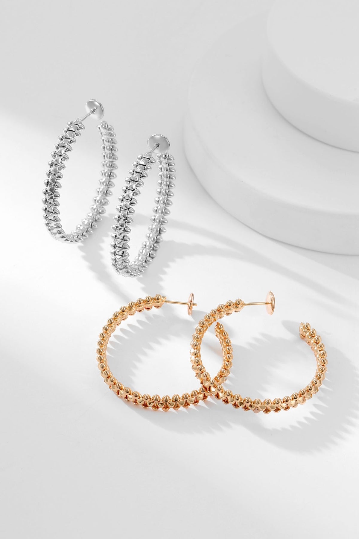 [Solara Jewelry ]CLASH CREOLEN-OHRRINGE