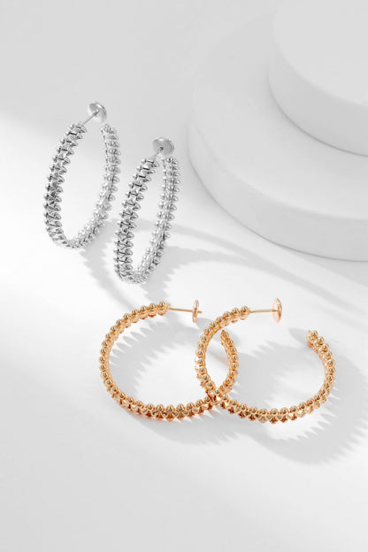 [Solara Jewelry ]CLASH CREOLEN-OHRRINGE