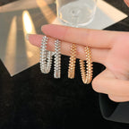 [Solara Jewelry ]クラッシュフープイヤリング