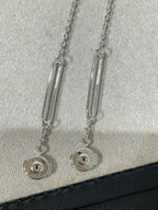 [Solara Jewelry ]CHAINE CHAOS DIAMOND DROP EARRINGS