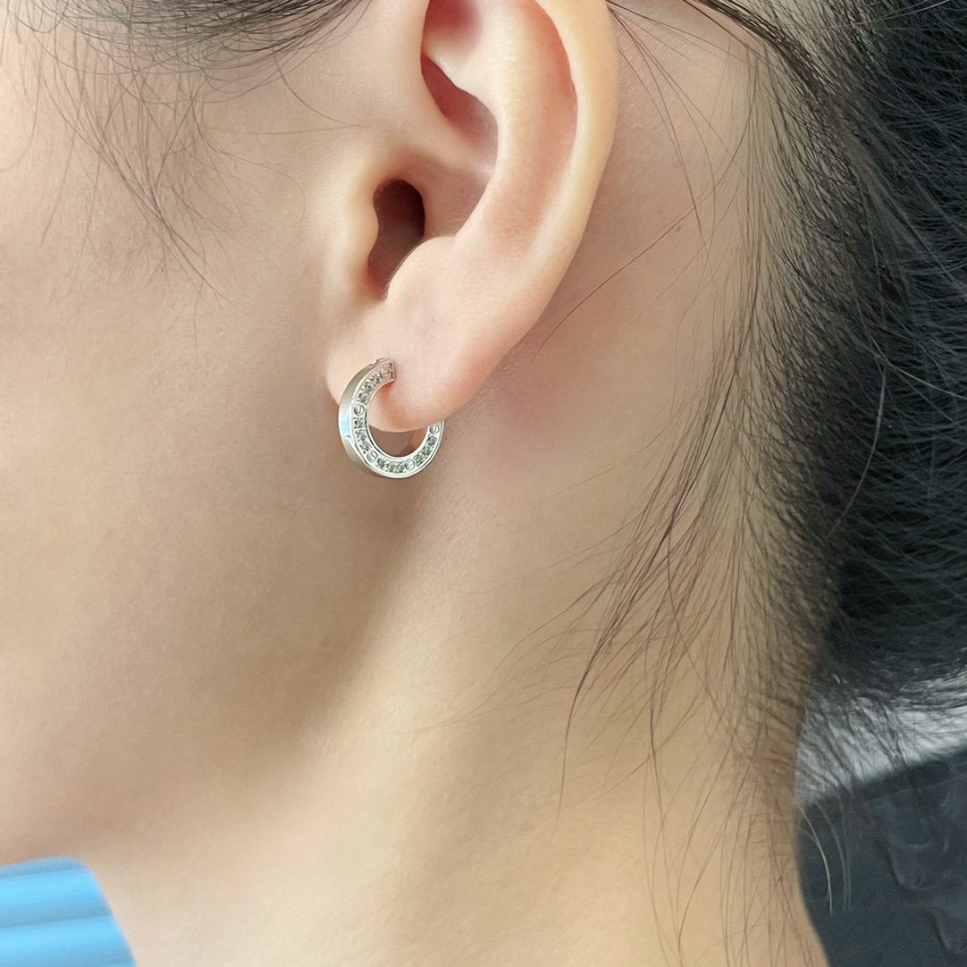 [Solara Jewelry ]ラブダイヤモンドイヤリング