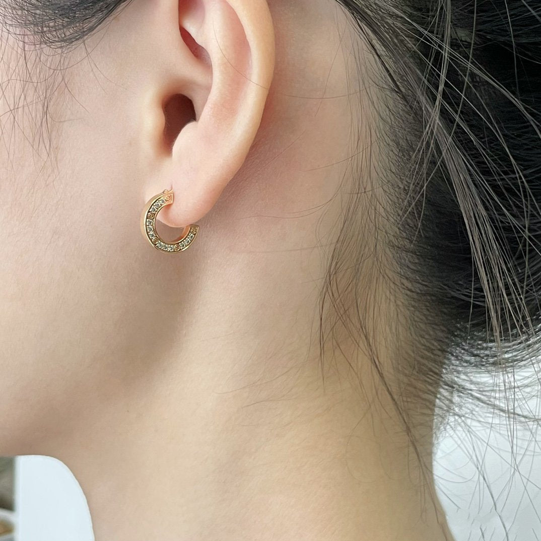 [Solara Jewelry ]ラブダイヤモンドイヤリング