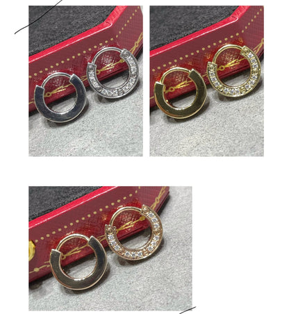 [Solara Jewelry ]ラブダイヤモンドイヤリング