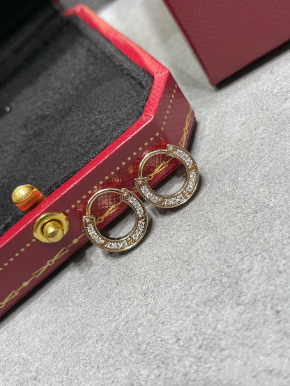 [Solara Jewelry ]ラブダイヤモンドイヤリング