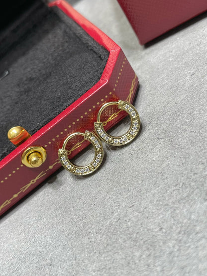 [Solara Jewelry ]ラブダイヤモンドイヤリング