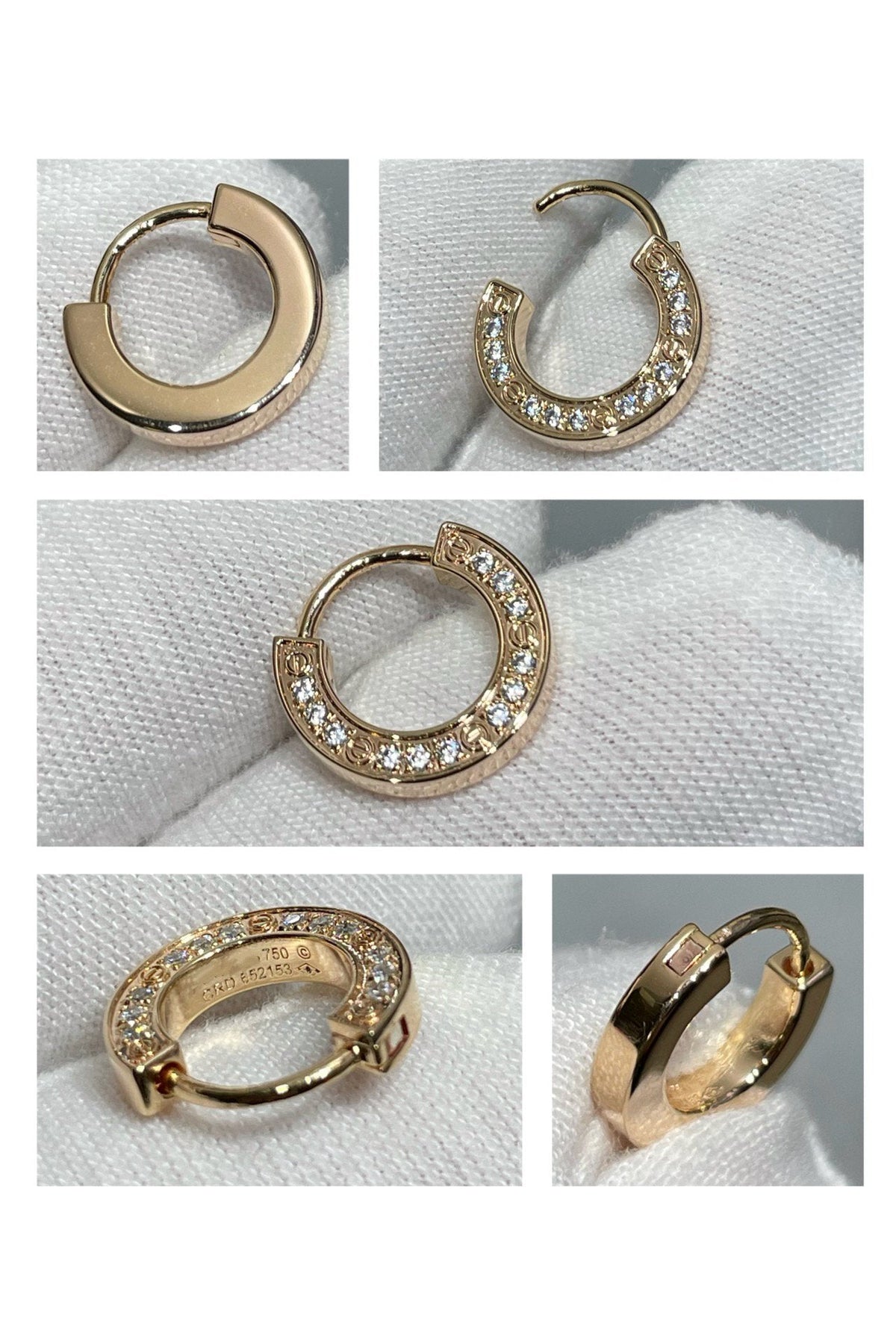 [Solara Jewelry ]ラブダイヤモンドイヤリング
