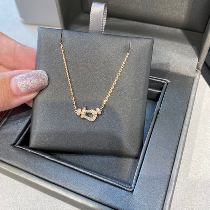 [Solara Jewelry ]FORCE 10 DIAMOND PINK GOLD NECKLACE MINI MODEL