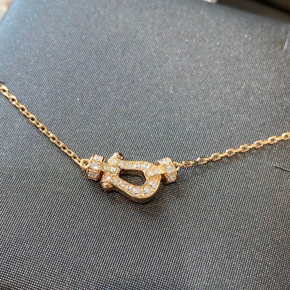 [Solara Jewelry ]FORCE 10 DIAMOND PINK GOLD NECKLACE MINI MODEL
