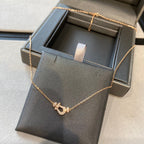 [Solara Jewelry ]FORCE 10 DIAMOND PINK GOLD NECKLACE MINI MODEL
