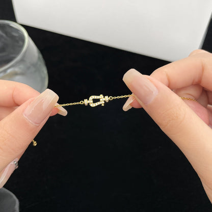 [Solara Jewelry] フォース10 フルダイヤモンド バックル チェーンリンク ミニモデル