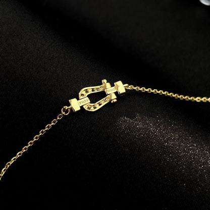 [Solara Jewelry] フォース10 フルダイヤモンド バックル チェーンリンク ミニモデル